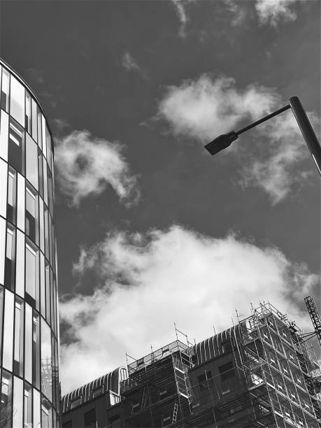 istock Modern urban architecture and construction work in Nottingham 2148122653