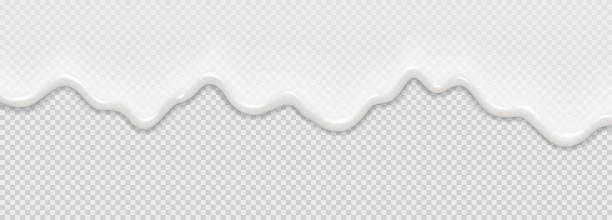 istock Yogurt, milk or cream surface creamy liquid melt splash flowing background. 2148127169