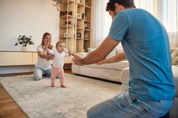 istock First steps of our baby 2148129239