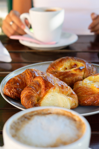 the charm and allure of freshly baked artisanal croissants and other delectable pastries.