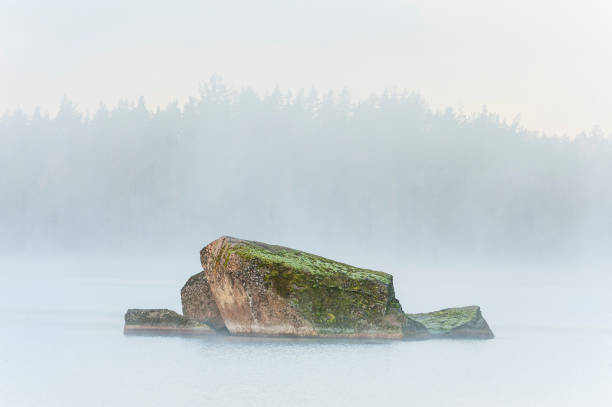 istock A Calming Scene of Fog and Rocks 2148131380