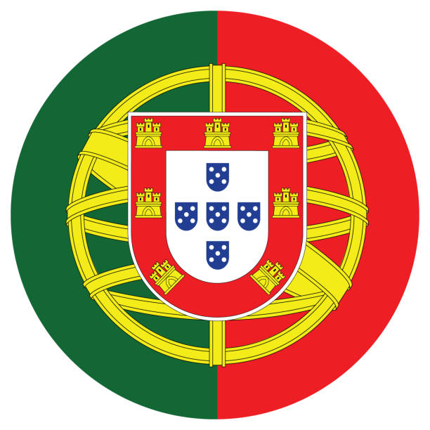 istock Portugal flag. Button flag icon. Standard color. Circle icon flag. Computer illustration. Digital illustration. Vector illustration. 2148136010