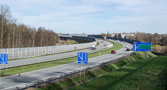 turn on the A1 motorway