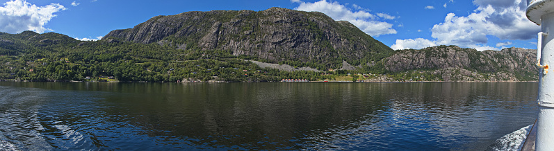 Landscape at Lysefjord in Norway, Europe