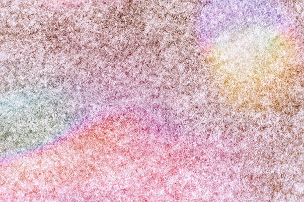 Surface of fabric texture in autumn leaves color.