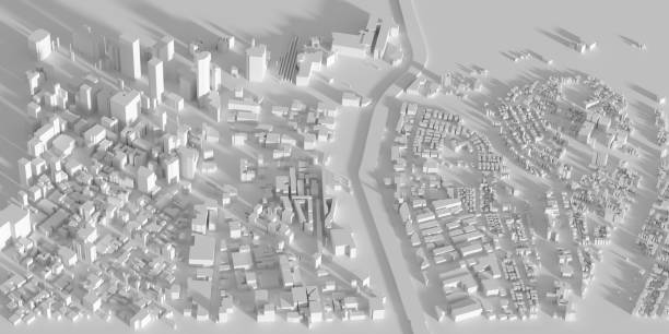 istock 3D rendering of the Los Angeles cityscape. 2148139422