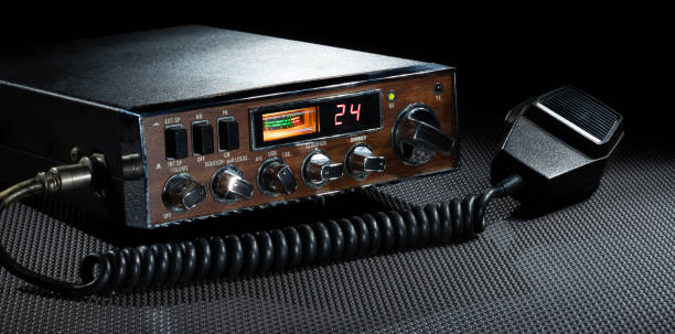 istock Single sideband cb radio with microphone 2148140187