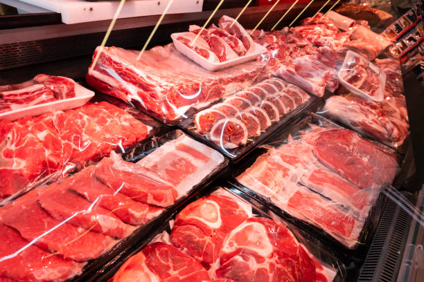 istock Ready-to-cook meats at the butcher 2148140496