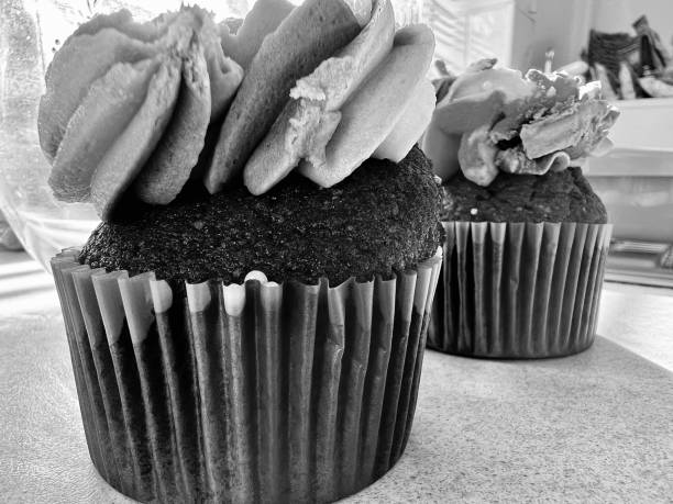 istock Cupcakes with swirl frosted icing 2148146632