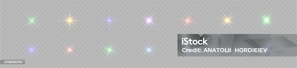 Color Star Vector Color Star Stock Illustration - Download Image Now - Abstract ...