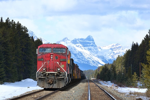 Cp Rail Banff National Park