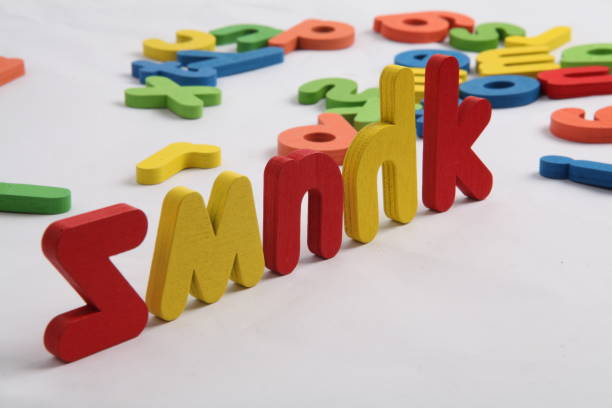 istock Children's English building blocks 2148158177