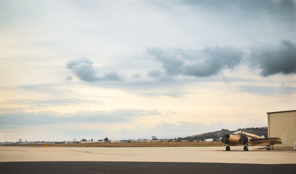 Dusk at Camarillo Airport