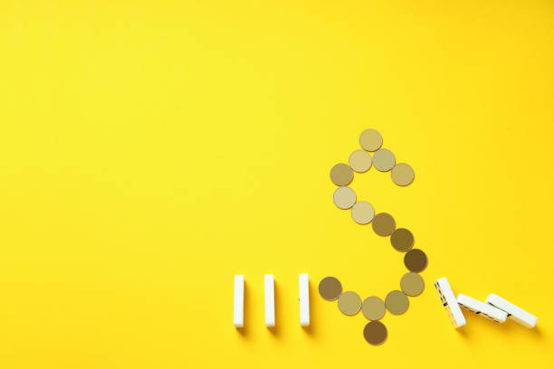 istock Concept of financial, economic problems and inflation, space for text 2148165362