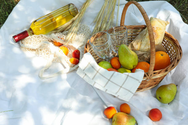 istock Spending time in nature - picnic, accessories for picnic 2148167425