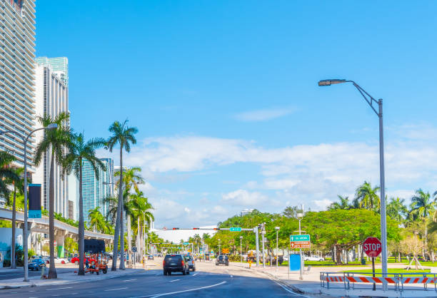 istock Traffic in downtown Miami on a sunny day 2148170431