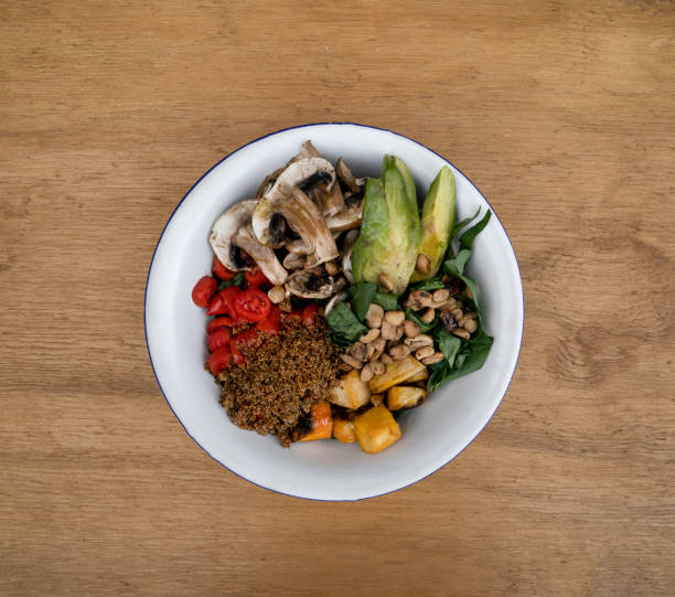 istock Top view of a healthy vegetables salad 2148171865