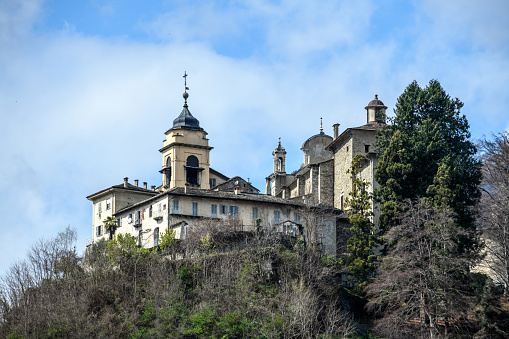 Sacro Monte di Varallo in Italy, is a sacred mountain with churches and chapels built between 1491 and 1640.
