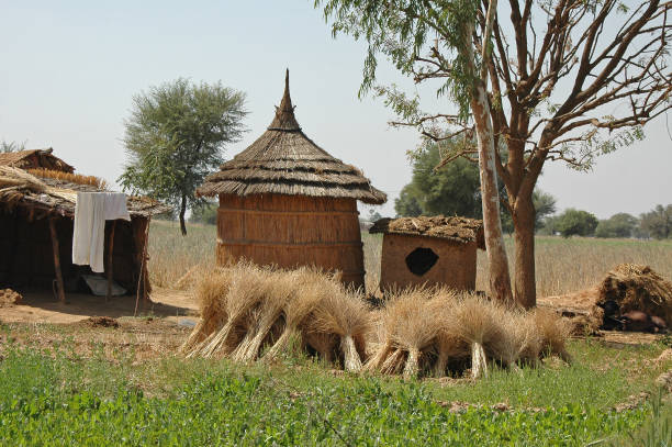 istock Peasant huts in Rajasthan, India 2148174340