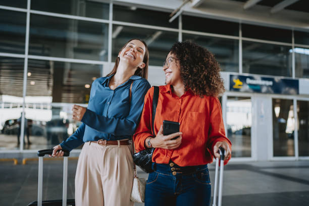 Your friends leaving the airport