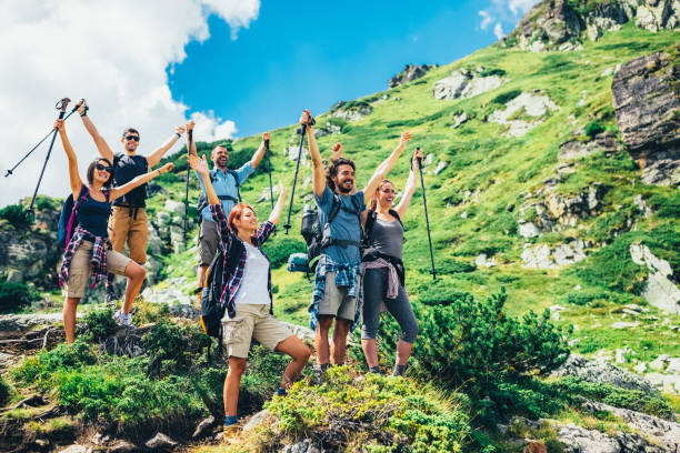 istock Friends hiking in Rila mountains 2148177614