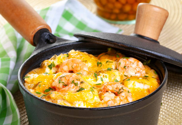 Bobó de Camarão com Aipim: Receita Cremosa e Clássica - receita deliciosa profissional - passo 2