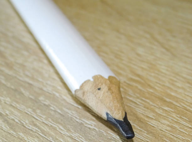 istock Pencil on a wooden background 2148182968