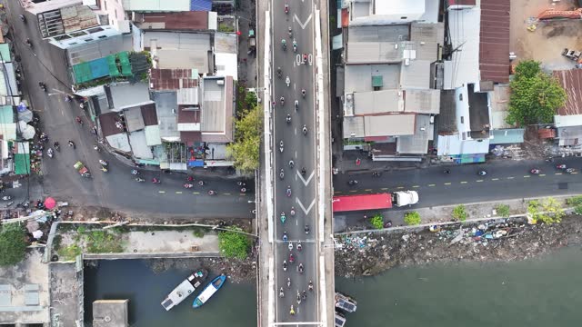 Tan Thuan 1 Bridge in Ho Chi Minh City, Vietnam