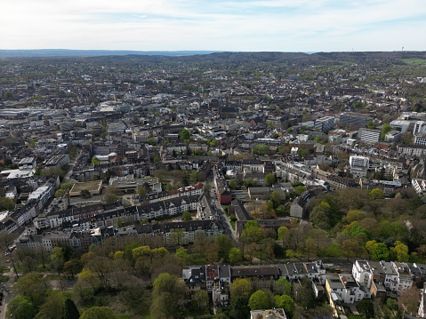 Aerial view of Aachen in Germany