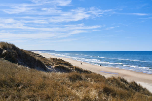 istock Beautiful view of sandy beach and blue Atlantic Ocean 2148194769