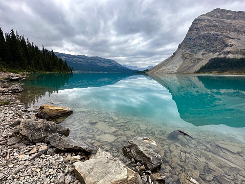 Bow Lake Hwy 93 Alberta