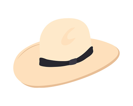 aguadeno hat illustration vector isolated