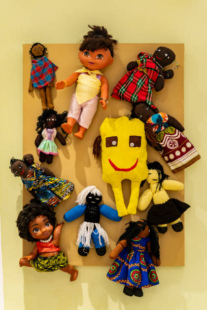 istock kids toy's on yellow background 2148210710