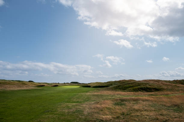 istock An hilly golf course facing the sea in Scotland 2148215552