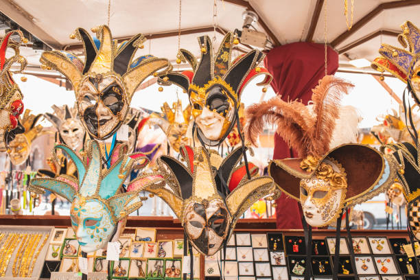 istock Commedia dell'arte masks 2148220401