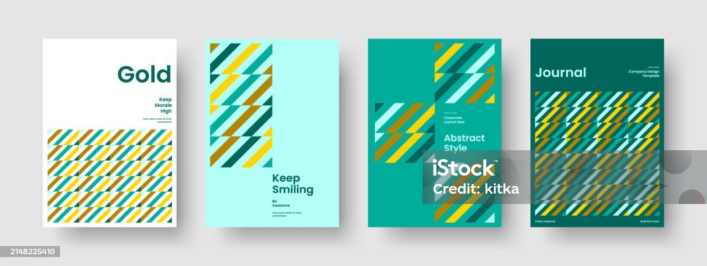 Pamphlets Boder Design Isolated Brochure Design Modern Poster Layout Creative Report Template ...