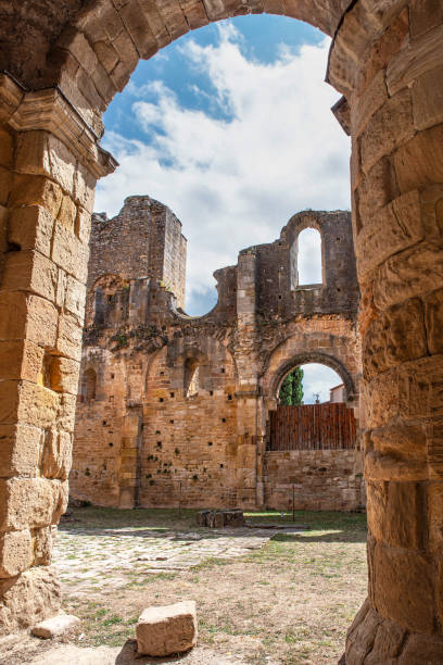 istock Ruin of a medieval church 2148226036