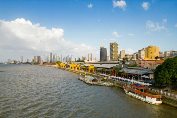 Docks Station Area in Belem City