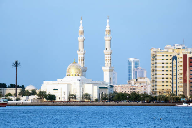 istock Al layyah Mosque Sharjah, United Arab Emirates. 2148226296