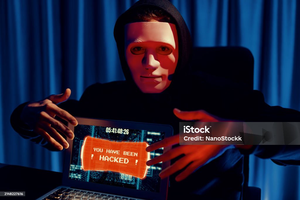 Anonymous Mask Successful Making Password Encryption Hack On Laptop ...