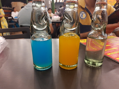Goli Soda with different flavors