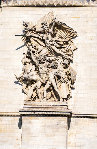 La Marseillaise, arc de triomphe, Paris, France