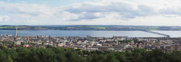 istock Panoramic view of Dundee, Scotland 2148233551