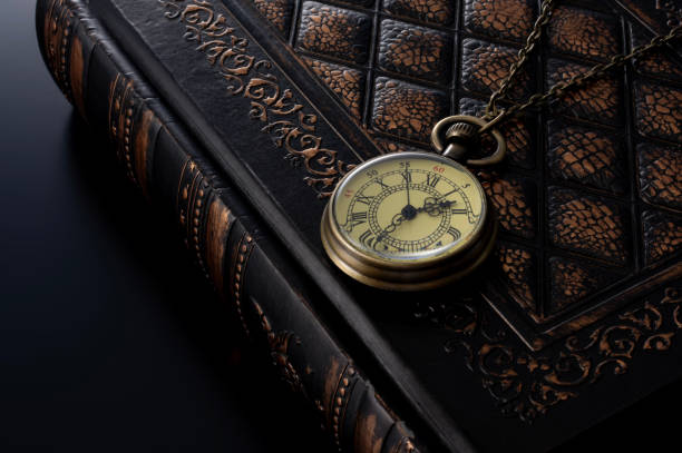 pocket watches and old books