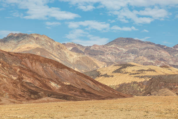 A rugged Death Valley desert landscape