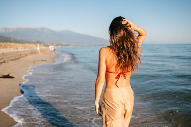 istock Morning walk by the sea 2148241352