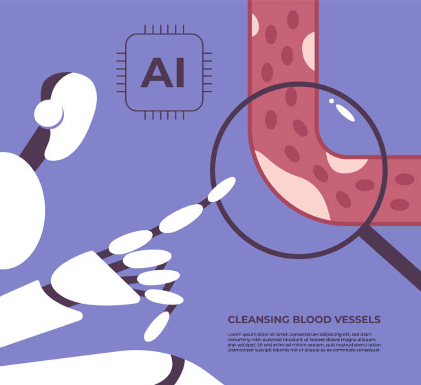 istock Cleansing blood vessels and veins from cholesterol and blood clots. 2148242282