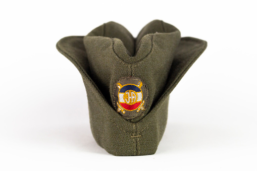 Military cap. Yugoslavian army side cap from the time of communism and world war era.