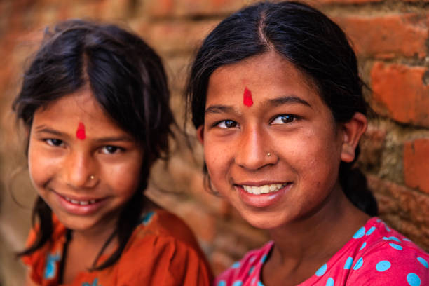 Happy Indian girls