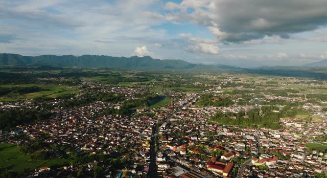Bukittinggi city. Sumatra, Indonesia.